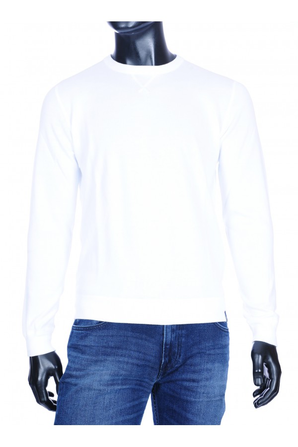 Jacob Cohën sweater white (33970)